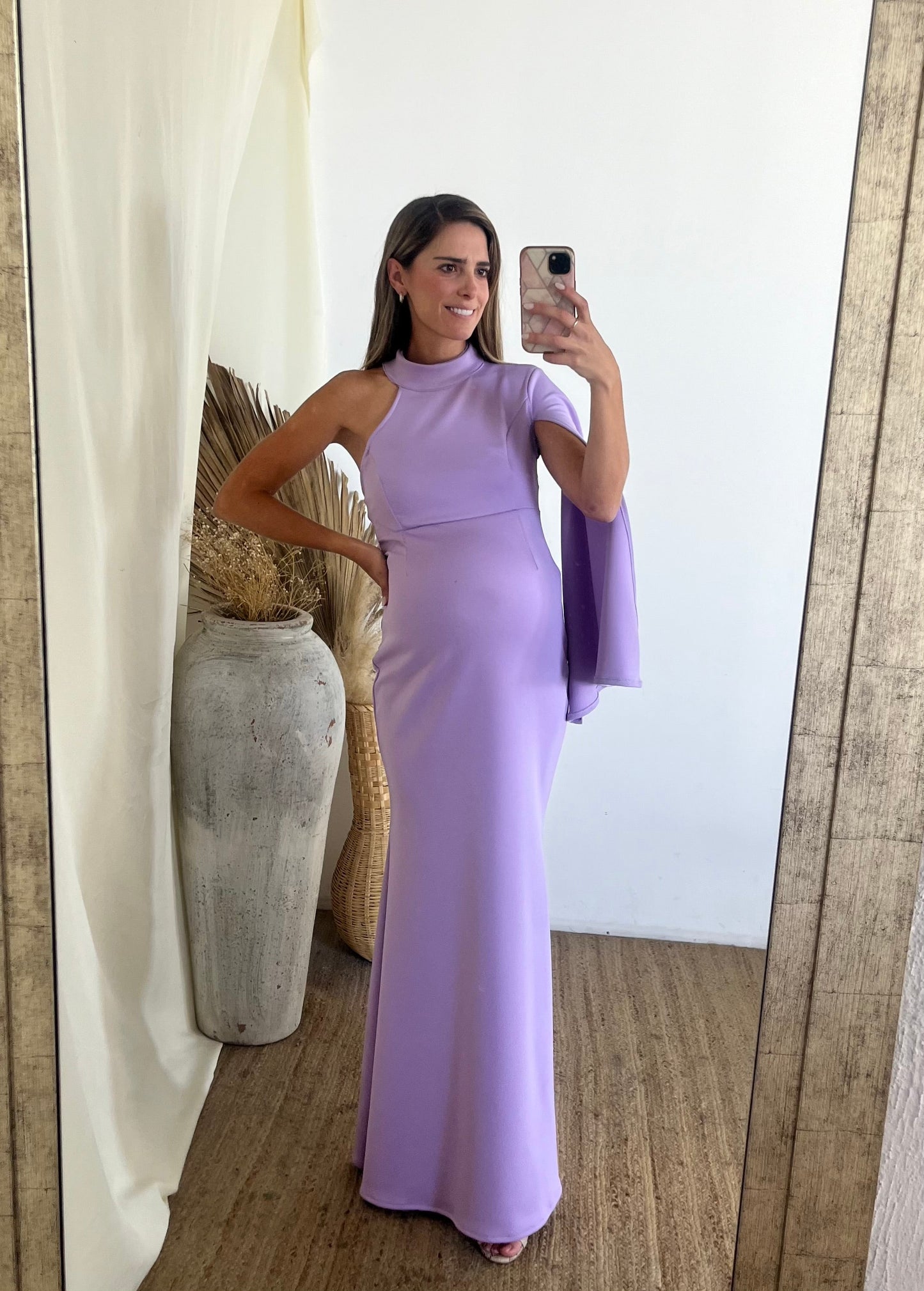 Vestido de maternidad Carola, lila