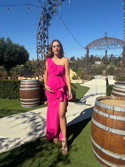 Vestido de maternidad, Britany rosa barbie CH