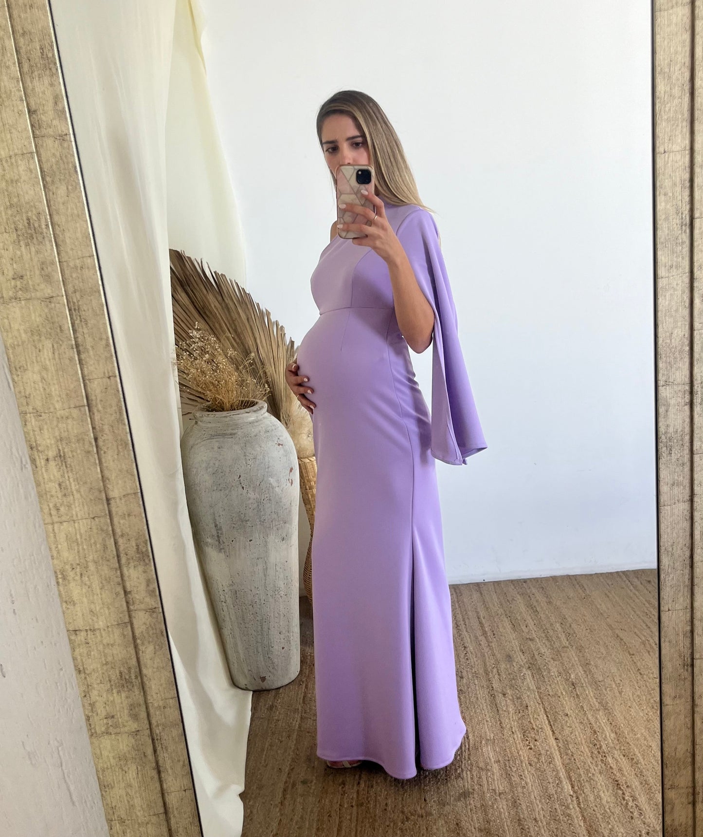 Vestido de maternidad Carola, lila