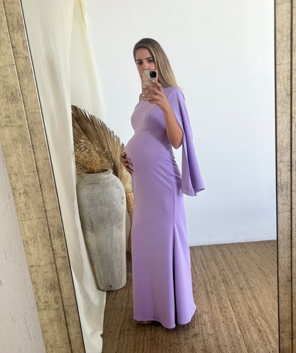 Vestido de maternidad Carola, lila