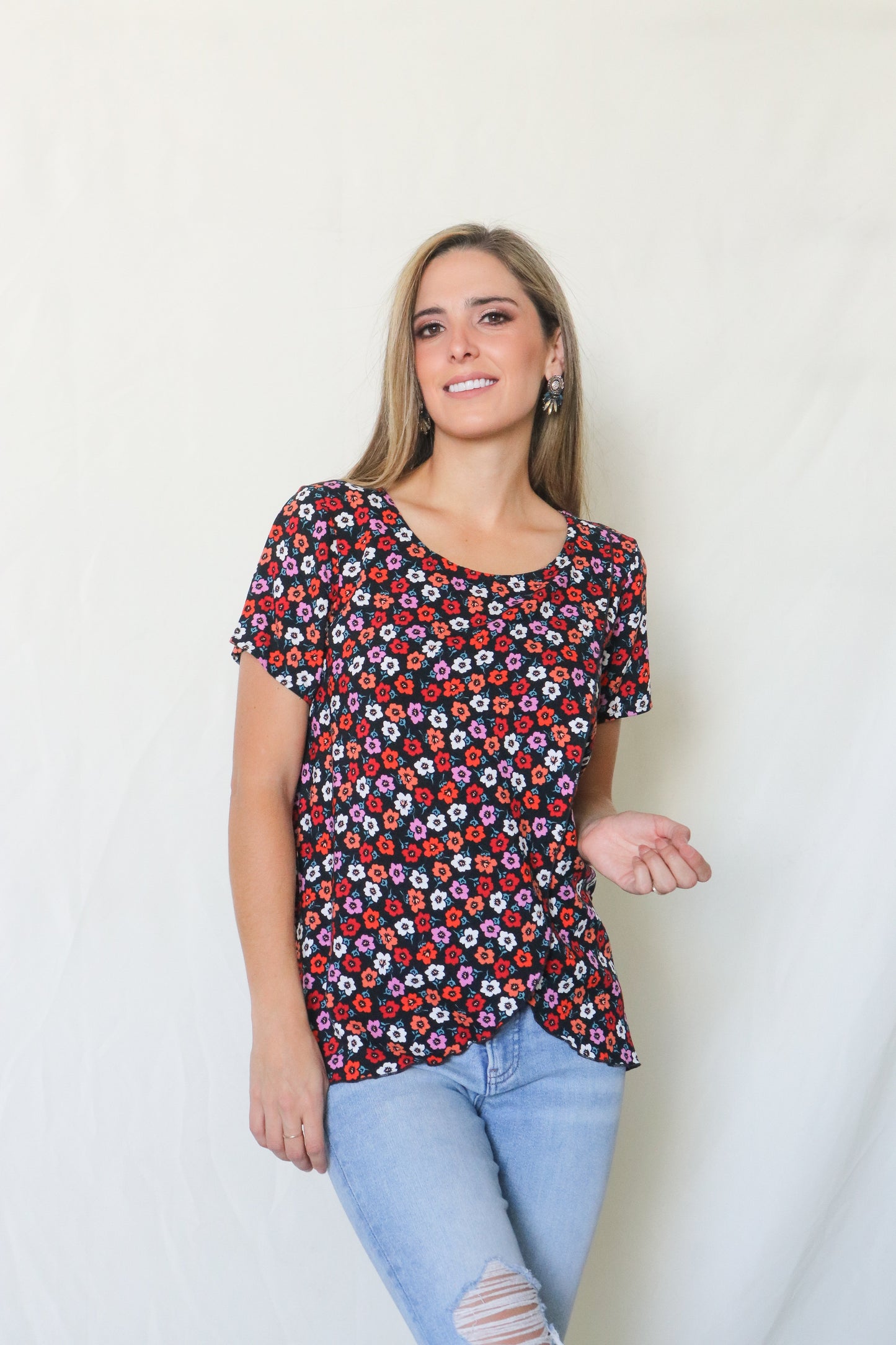Blusa de lactancia Diana, hawai  M