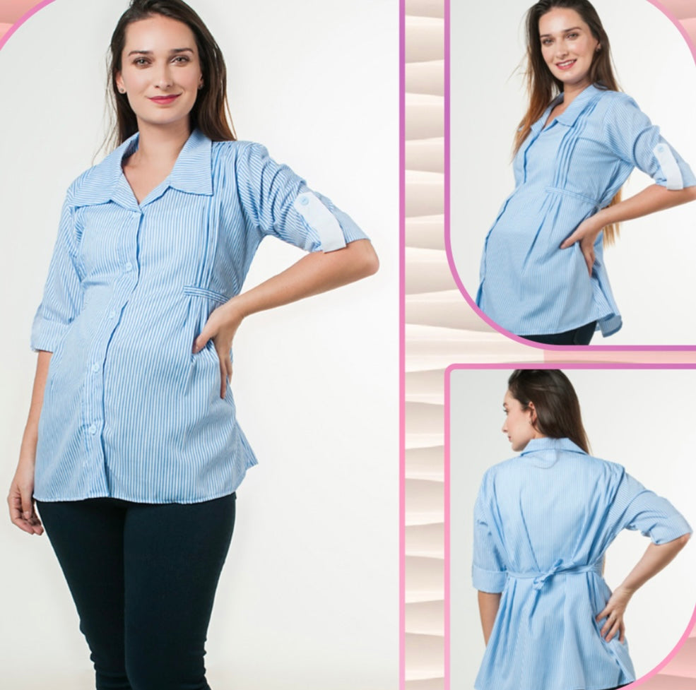 Camisa de maternidad Unitalla