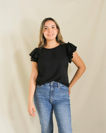 Blusa de lactancia, Adri negra CH a XG