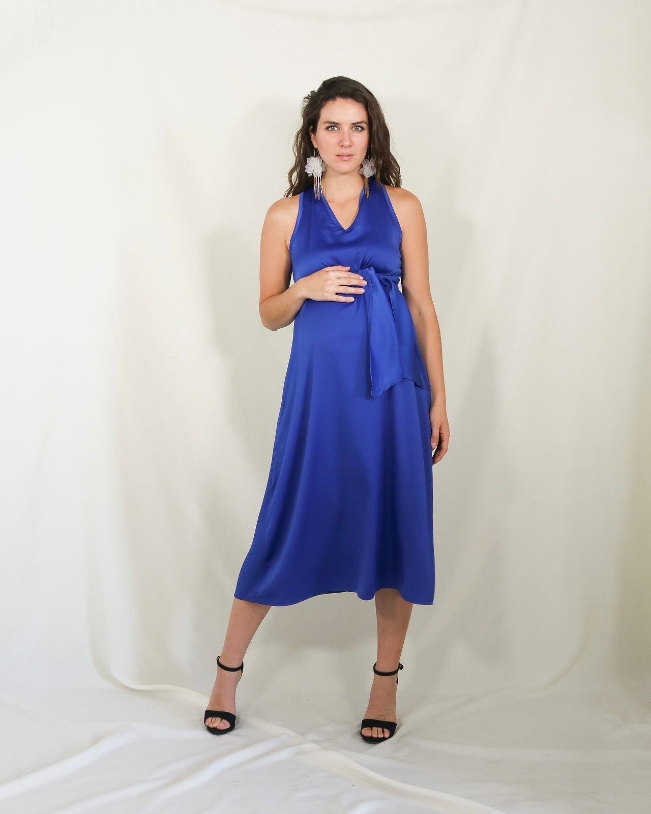 Vestido de maternidad, Dinora azul rey CH