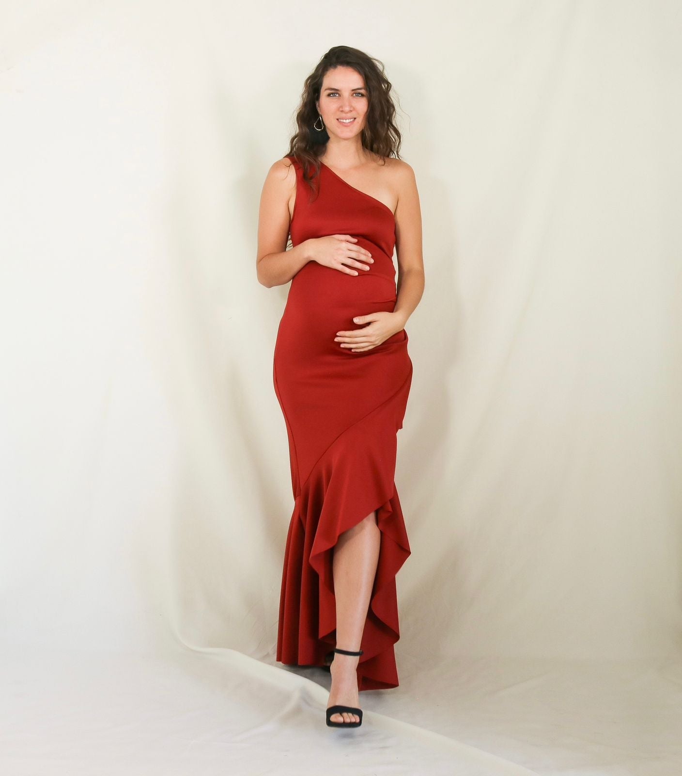 Vestido Ginna de maternidad, óxido M