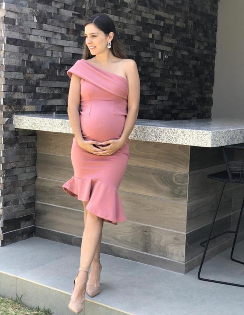 Vestido de maternidad María José rosa M y XG
