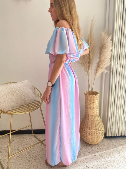 Matching Gender Reveal (Vestido niña 6-7 años)