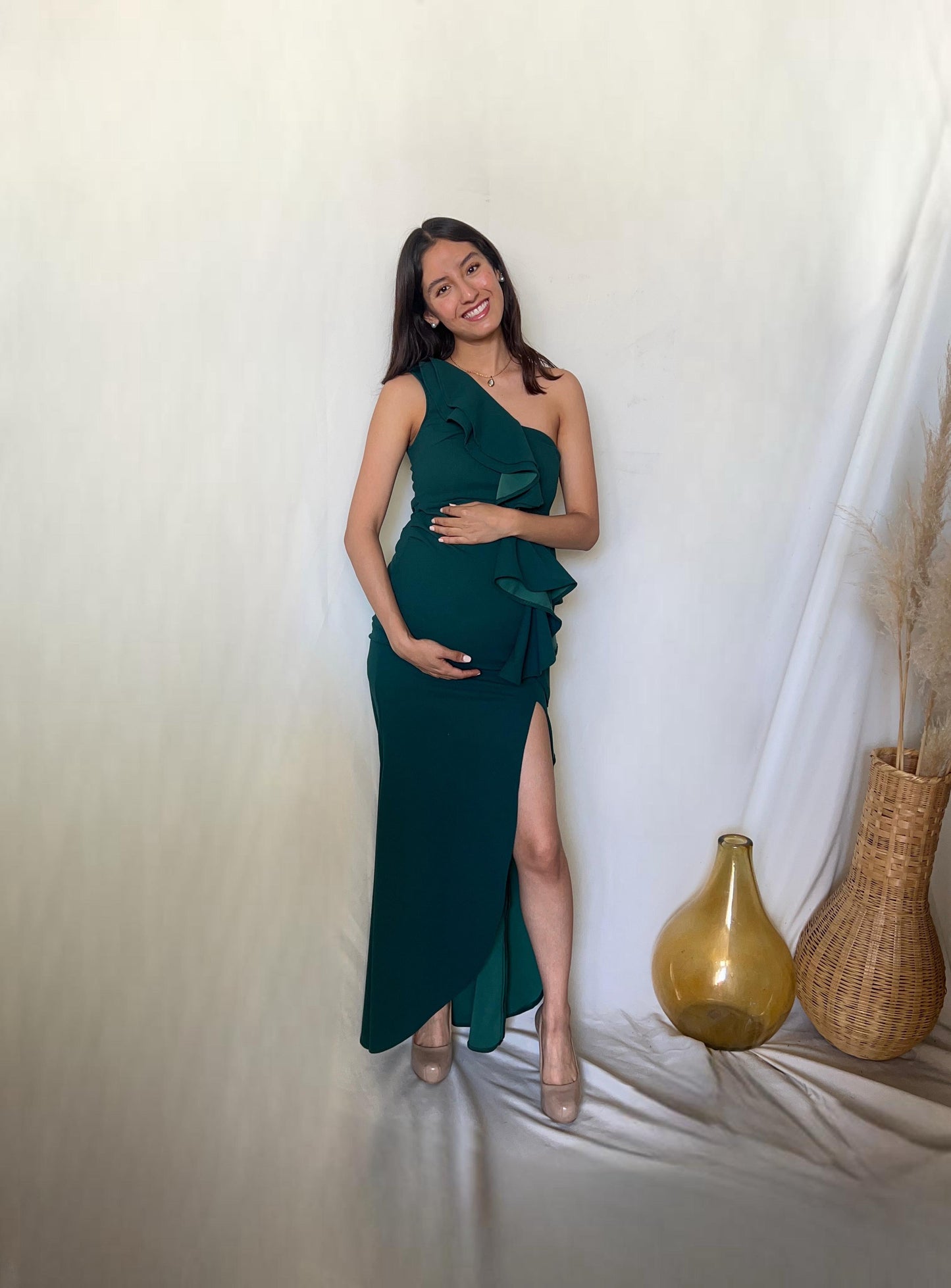 Vestido de maternidad, Britany Verde