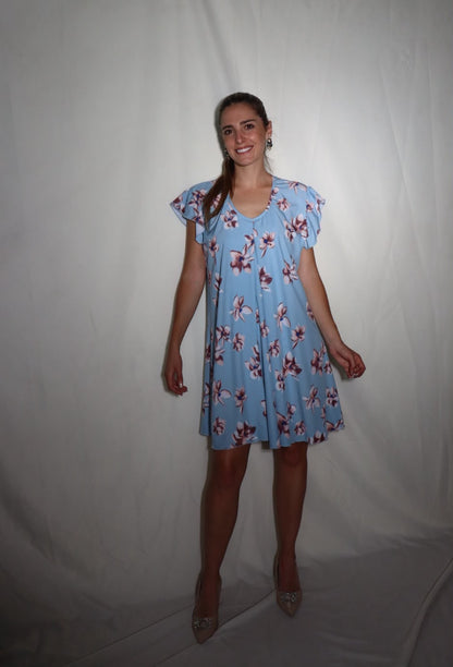 Vestido de maternidad y lactancia Bertha flores